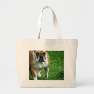 Bulldog Large Tote Bag