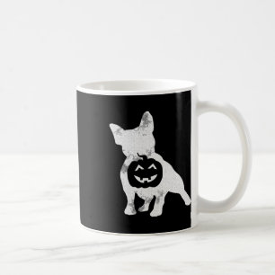 Bulldog Lazy Halloween Costume Cute Frenchie Pumpk Coffee Mug