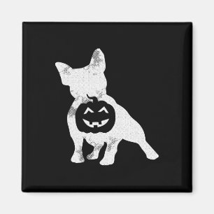 Bulldog Lazy Halloween Costume Cute Frenchie Pumpk Magnet