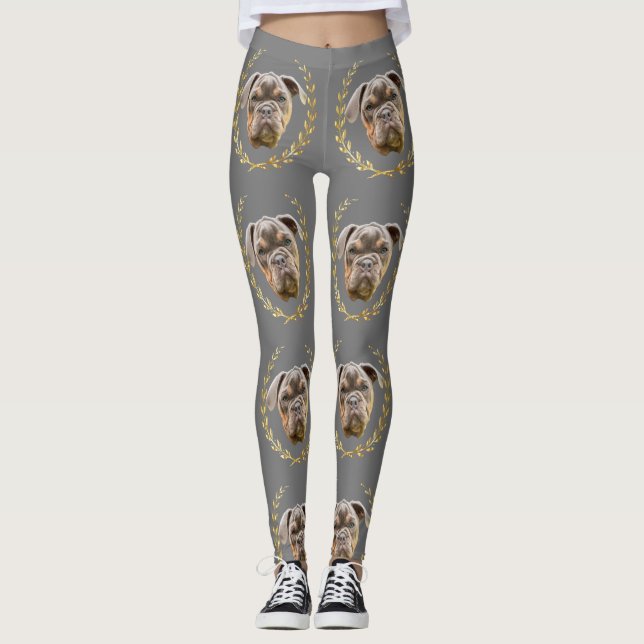 Bulldog Leggings (Front)