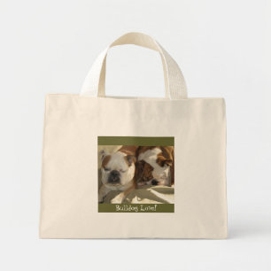 Bulldog Love! Mini Tote Bag