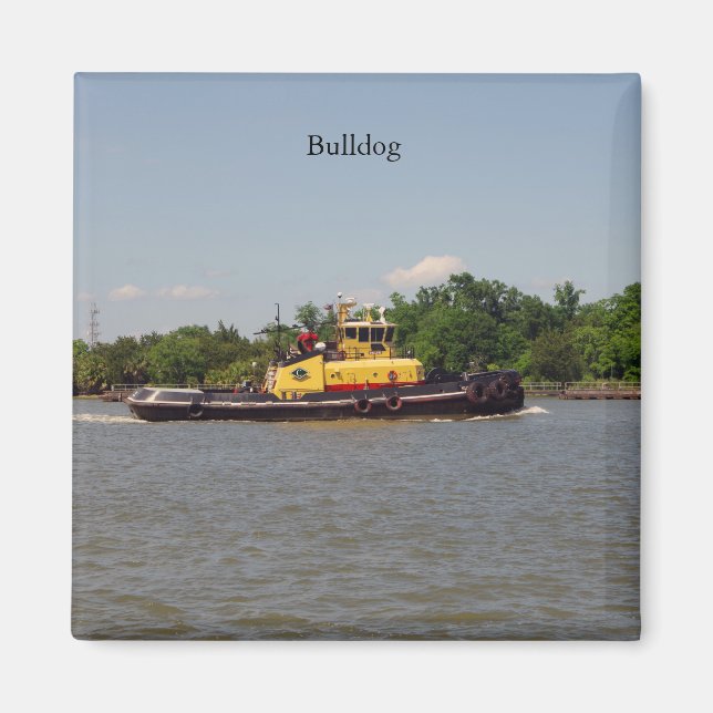 Bulldog magnet (Front)