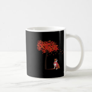 Bulldog Maple Tree Thanksgiving Day Cute Dog Fall Coffee Mug