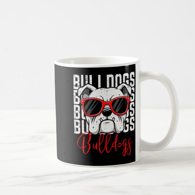 Bulldog Men Women Boys Girls Youth Kids Teen  Coffee Mug (Right)