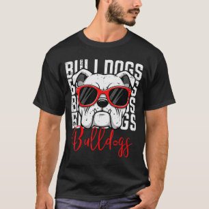Bulldog Men Women Boys Girls Youth Kids Teen  T-Shirt