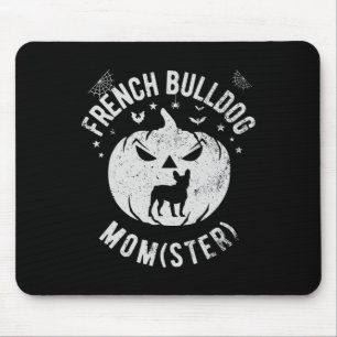 Bulldog Momster - Halloween  Mouse Pad