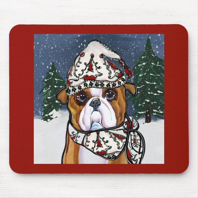 Bulldog          mouse pad (Front)