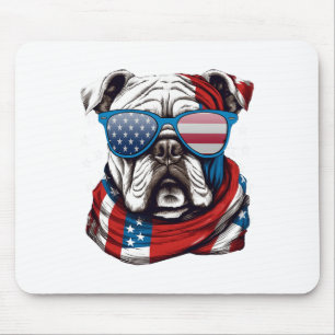 Bulldog mouse pad