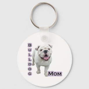 Bulldog Mum 4 - Keychain