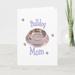 Bulldog Mum Holiday Card