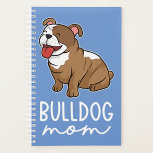 Bulldog Mum Women Bulldog Lover Planner