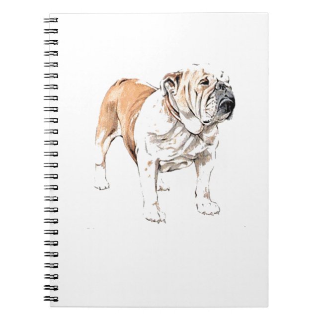 Bulldog Notebook (Front)