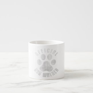 Bulldog Offical Dog Walker Cute Meme Bulldog Paw Espresso Cup