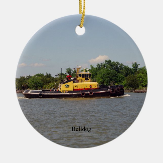 Bulldog ornament (Front)