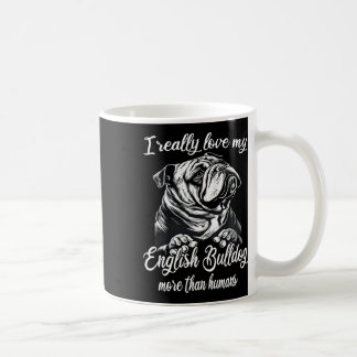 Bulldog Outfit Love My English Bulldog  Coffee Mug