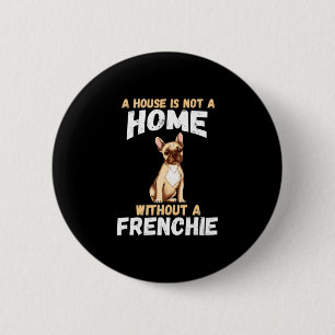 Bulldog Owner  6 Cm Round Badge