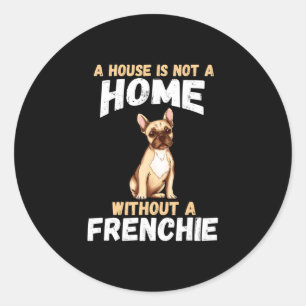 Bulldog Owner  Classic Round Sticker