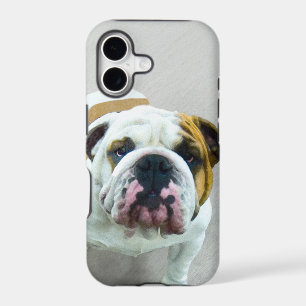 Bulldog Painting - Cute Original Dog Art