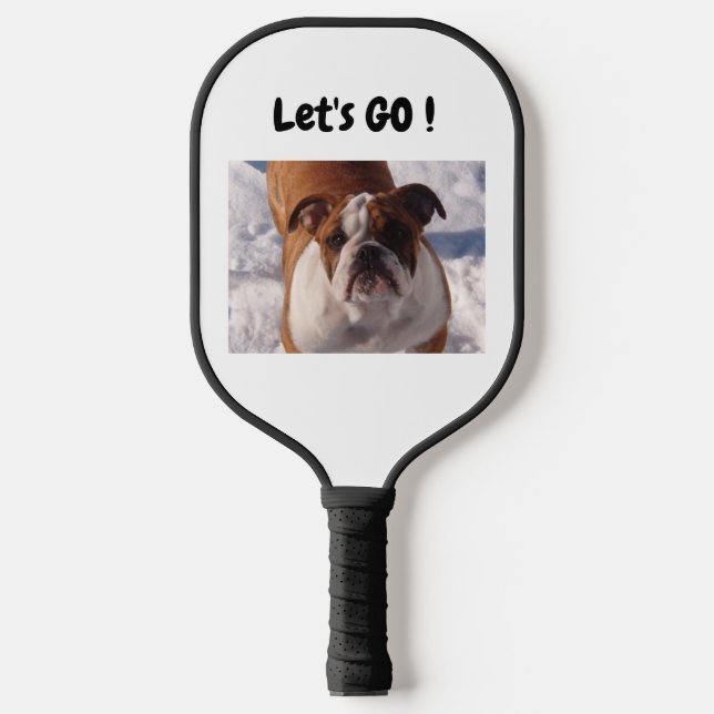 Bulldog Pickleball Paquet Pickleball Paddle (Front)