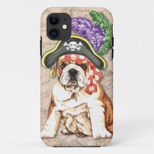 Bulldog Pirate iPhone 11 Case