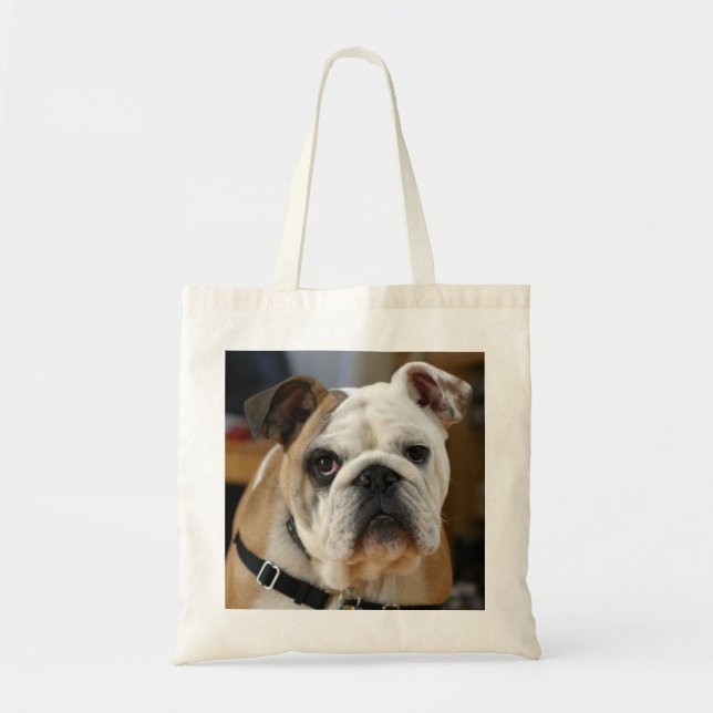 Bulldog.png Tote Bag (Front)