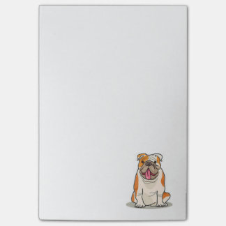 Bulldog Post-it Notes