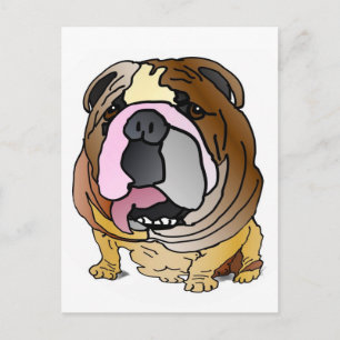 Bulldog Postcard