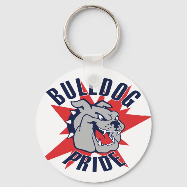 Bulldog Pride Key Ring (Front)