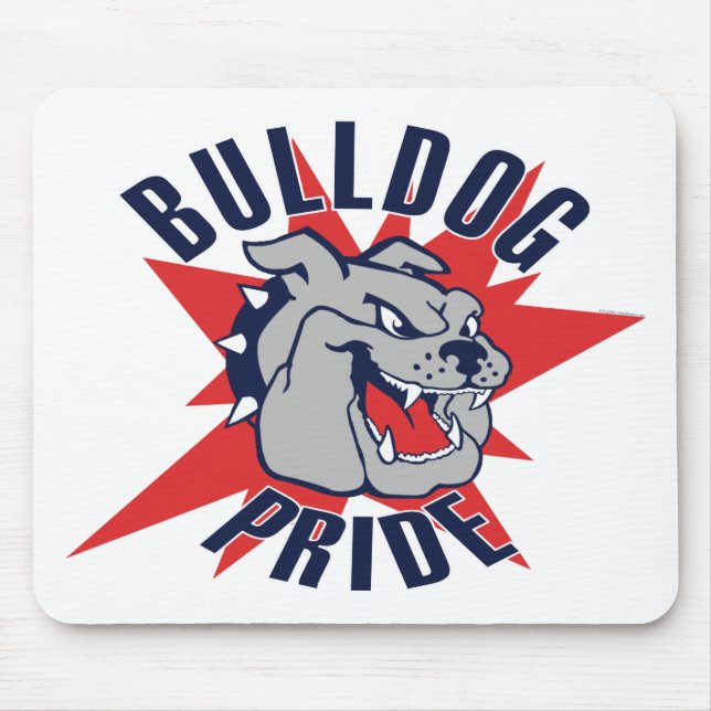 Bulldog Pride Mouse Pad (Front)