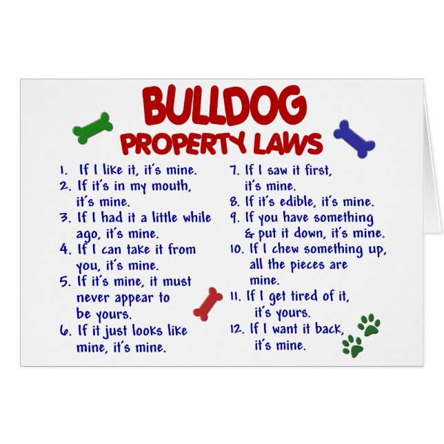 Bulldog Property Laws 2 (Front Horizontal)