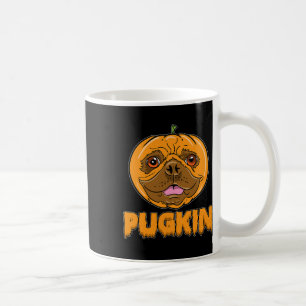 Bulldog Pumpkin Frenchie Pugkin Halloween Coffee Mug