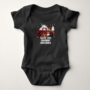 Bulldog Pumpkin Truck Thanksgiving Halloween Gift Baby Bodysuit