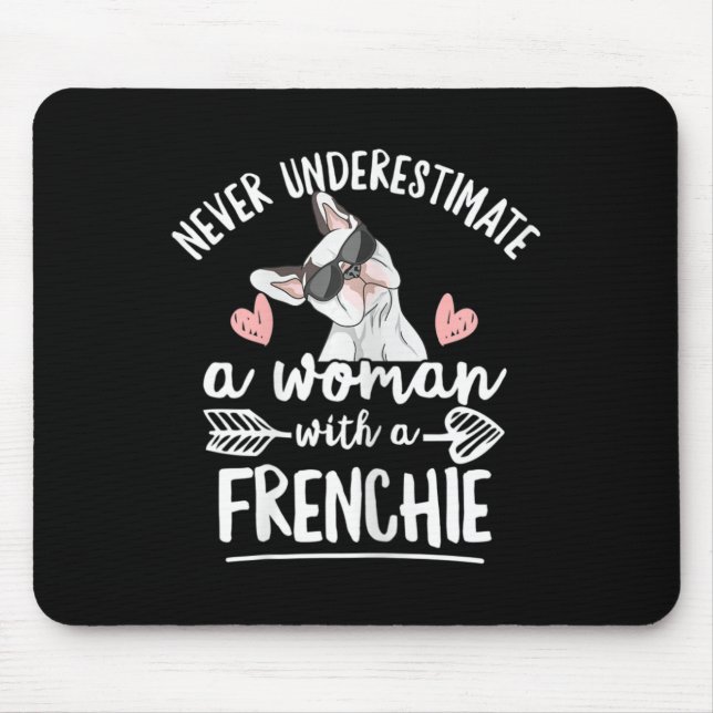 Bulldog Quote For Your Frenchie Wife  Mouse Pad (Front)