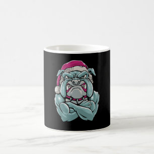 Bulldog Santa Coffee Mug