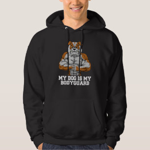 Bulldog Shirt My Dog Is My Bodyguard