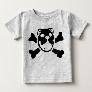 Bulldog Skull for Baby Baby T-Shirt