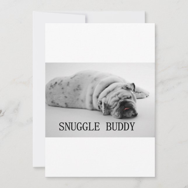 bulldog snuggle buddy (Front)