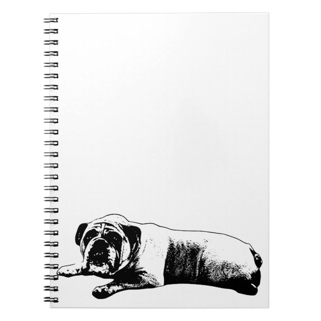 Bulldog Steady Notes Notebook (Front)