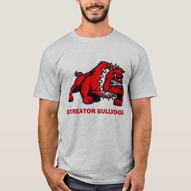 bulldog, STREATOR BULLDOGS T-Shirt (Front)