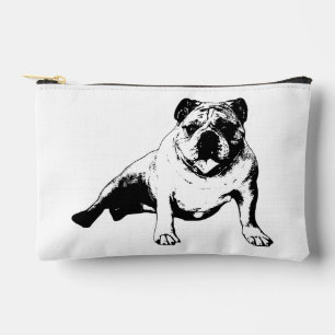 Bulldog Style with Sharp Lines Accessory Pouch