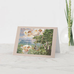 Bulldog Sympathy Card