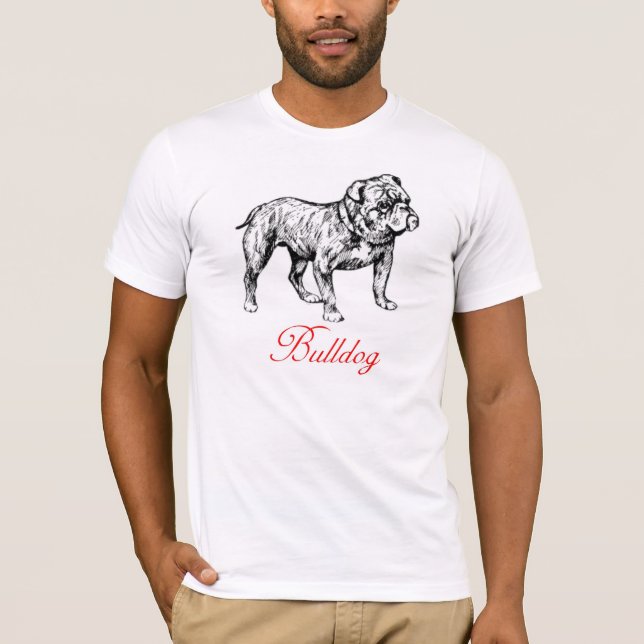 Bulldog t-shirt (Front)