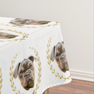 Bulldog Tablecloth