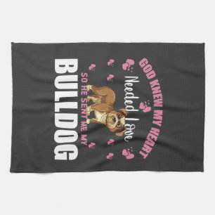 BULLDOG TEA TOWEL