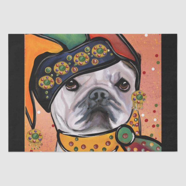 Bulldog          tissue paper (Front)