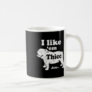 Bulldog Top  Coffee Mug