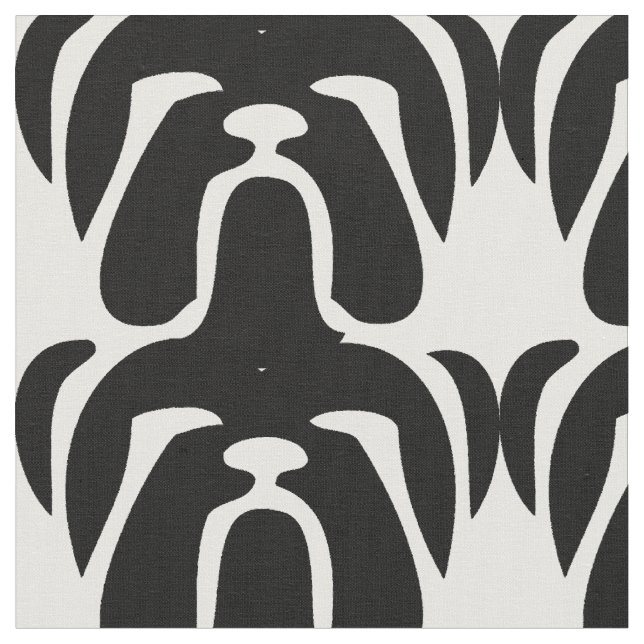 bulldog tribal fabric (Close Up)
