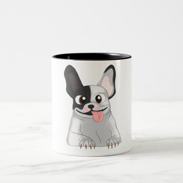 Bulldog Two-Tone Coffee Mug (Center)