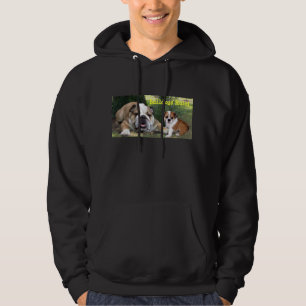 Bulldog Unisex Hooded Sweatshirt