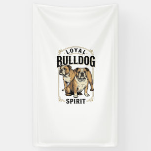 Bulldog Vintage Shirt Twin Bulldogs Engraving Tee_ Banner